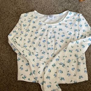 Princess poly long sleeve tee shirt